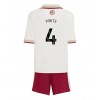 Arsenal Ben White #4 Tredjedraktsett Barn 2025-26 Kortermet (+ korte bukser)